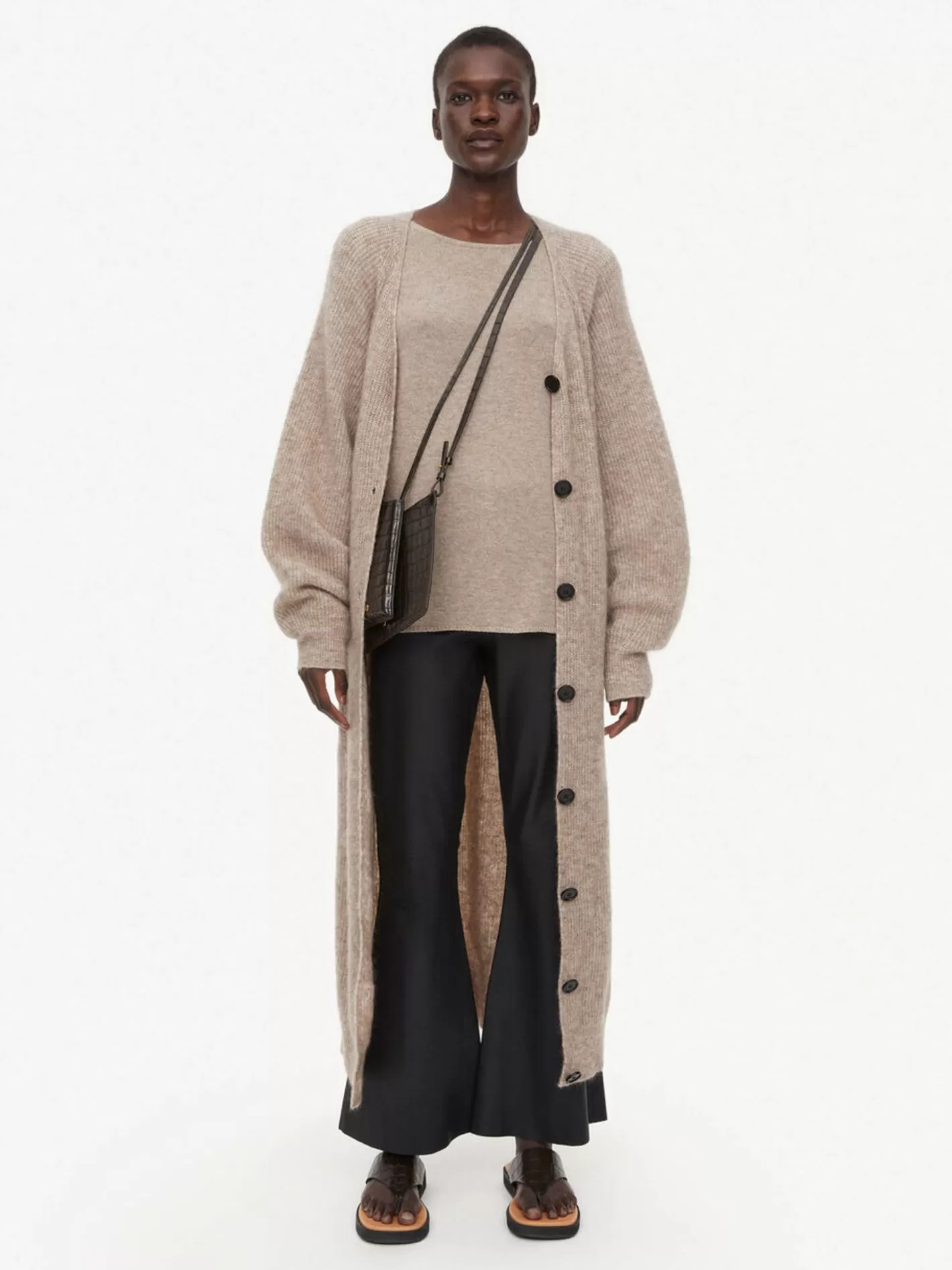 By Malene Birger | Evyline Cropped Leather Trousers