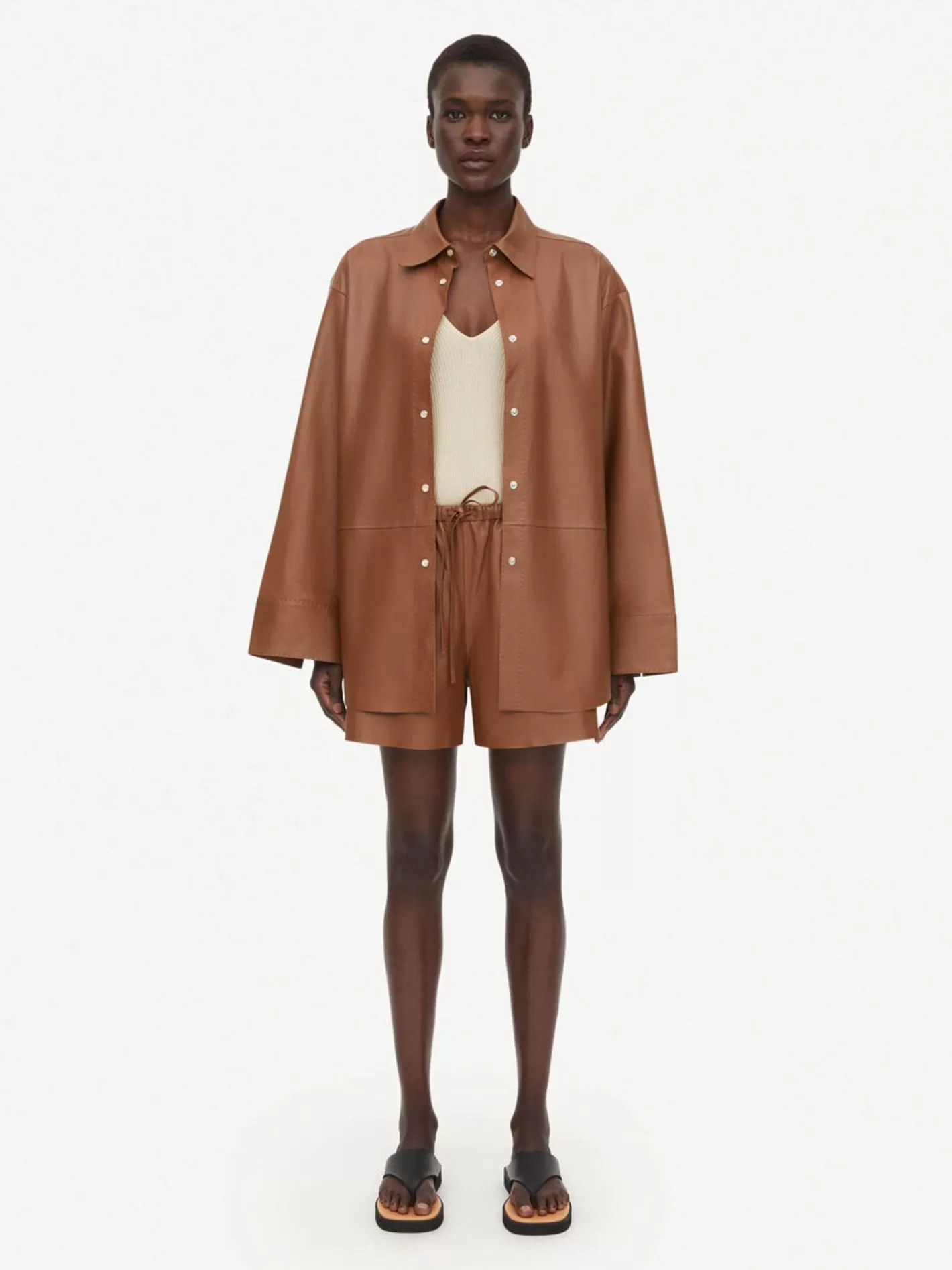 By Malene Birger | Ifeiona Leather Shorts
