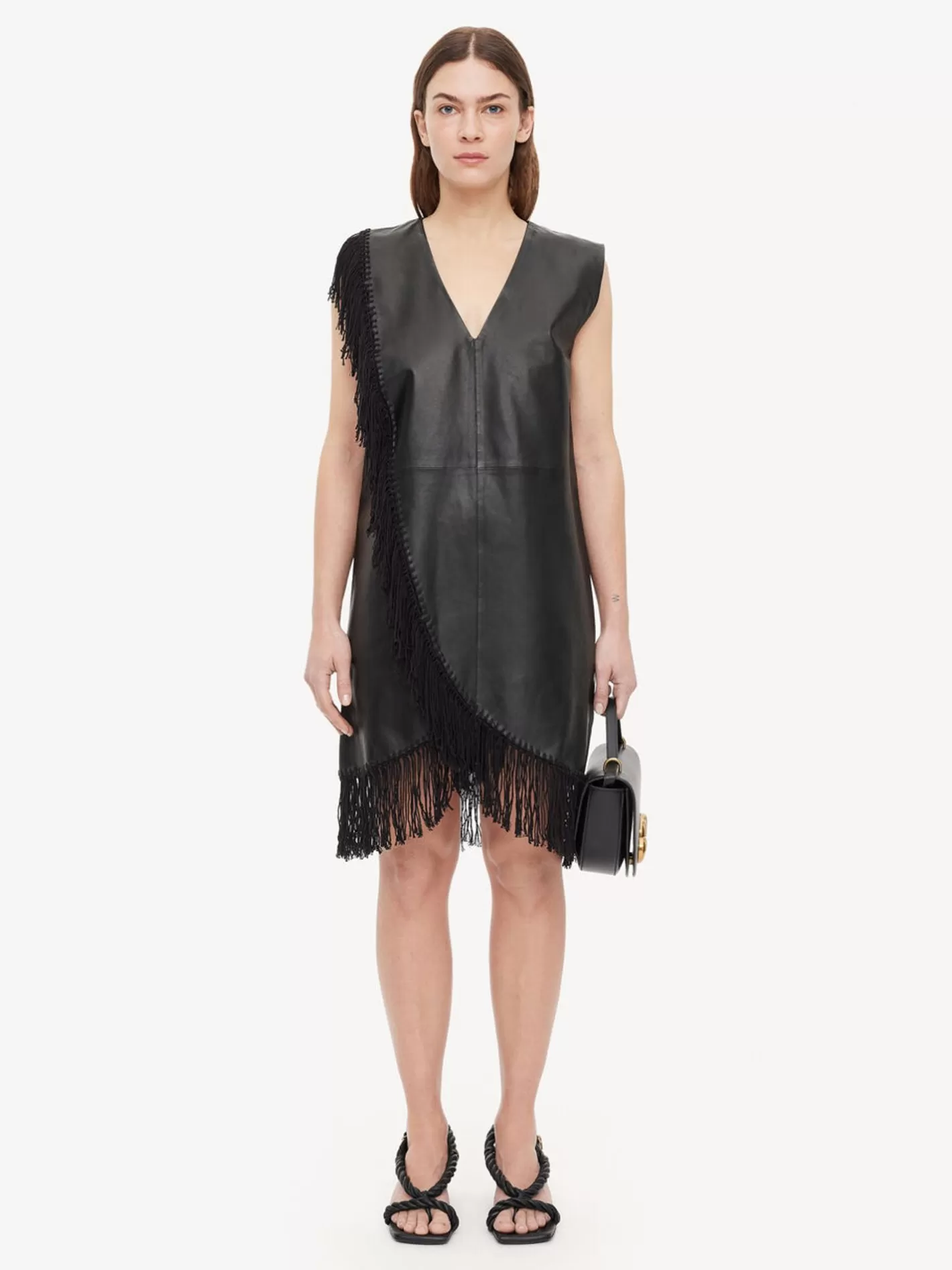 By Malene Birger | Korallie Leather Mini Dress
