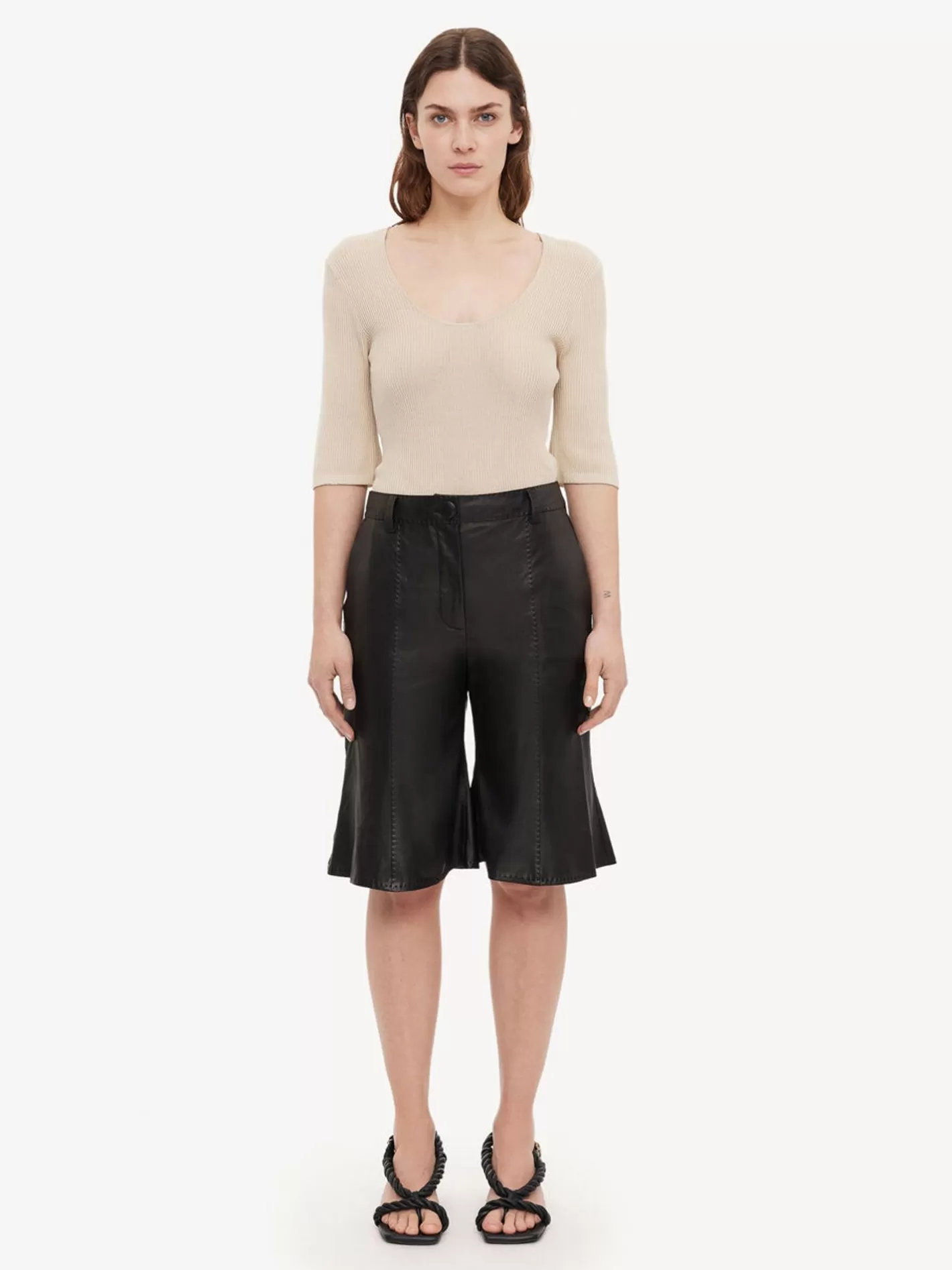 By Malene Birger | Remona Ribbed-Knit Top