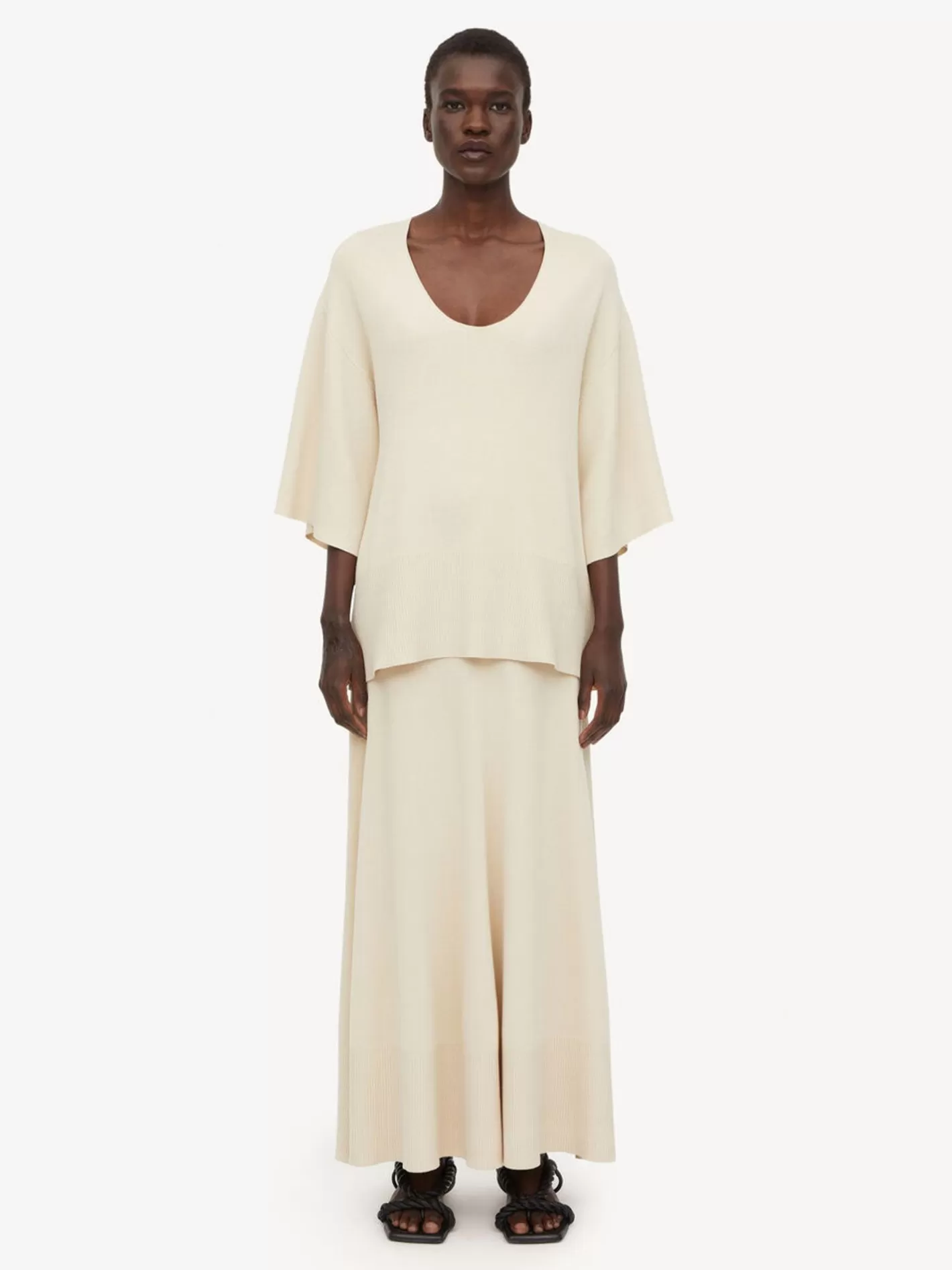 By Malene Birger | Thelia Ribbed-Knit Top