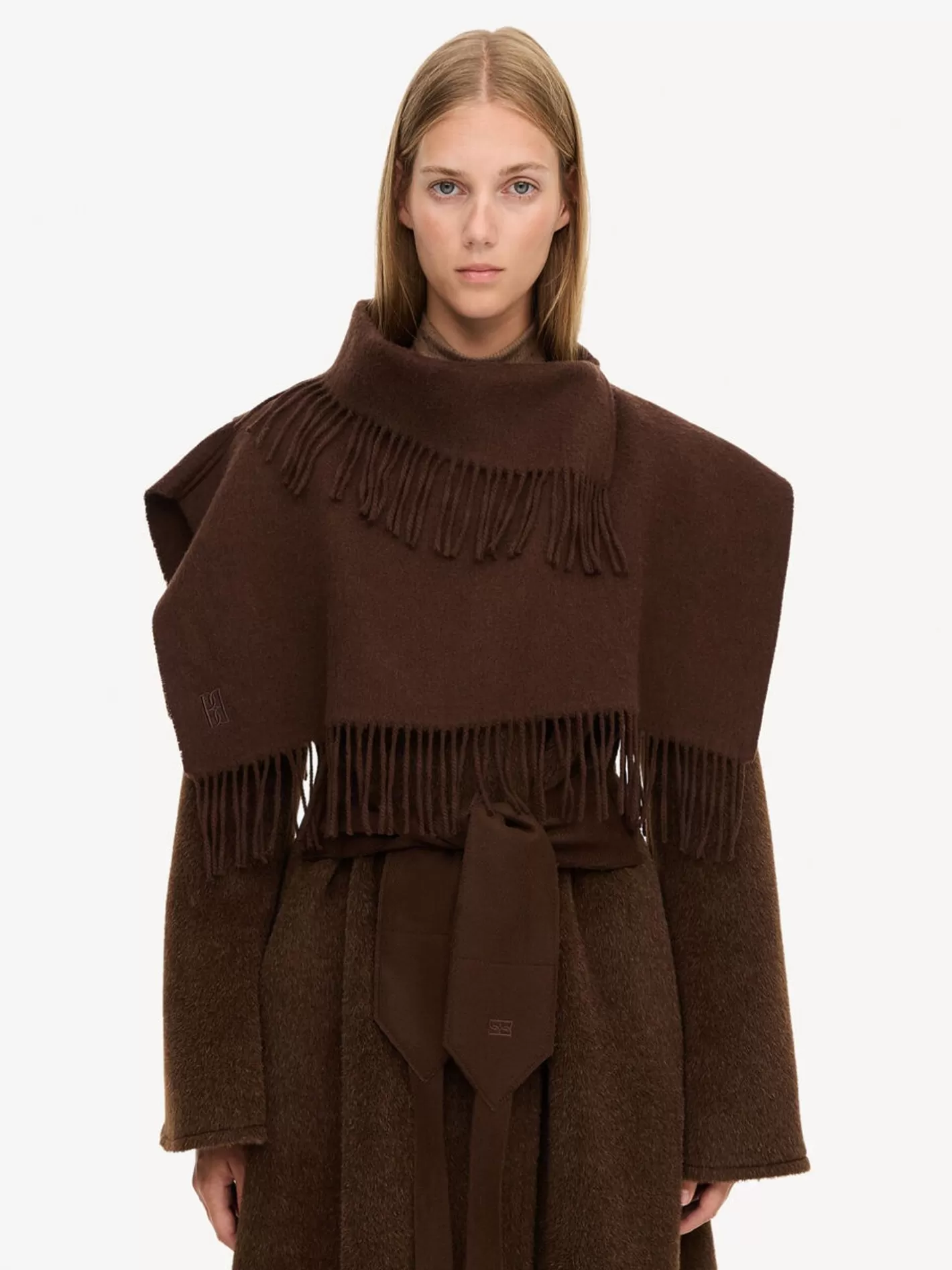 By Malene Birger | Turtla Wool Fringe Bib